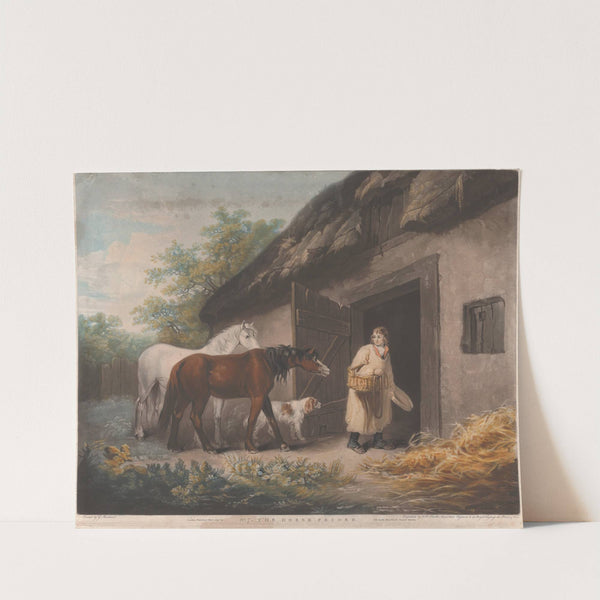 The Horse Feeder by George Morland