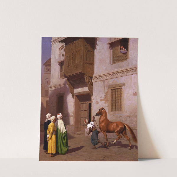 The Horse Market (1867) by Jean-Léon Gérôme