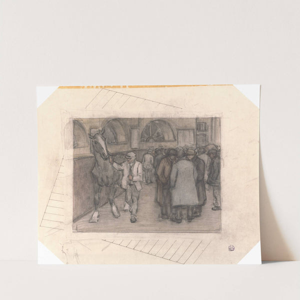 The Horse Mart by Robert Polhill Bevan