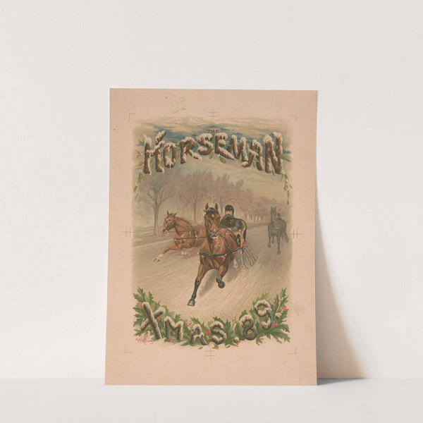 The Horseman for xmas. 89 by Frank Whitney