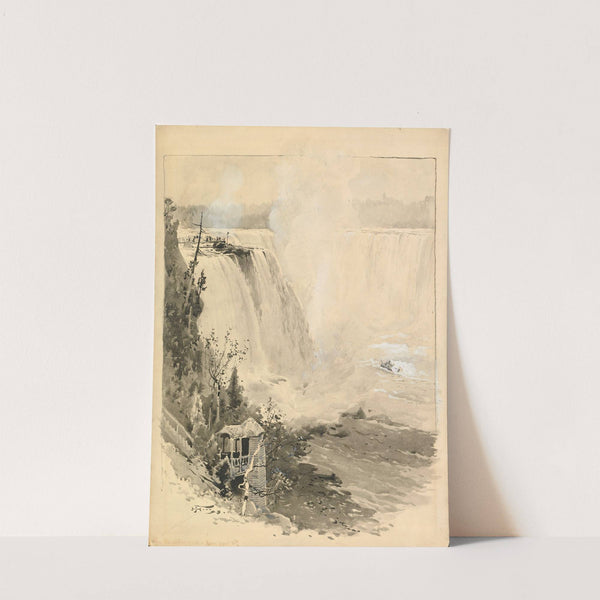 The Horseshoe Falls from Goat Island by Harry Fenn