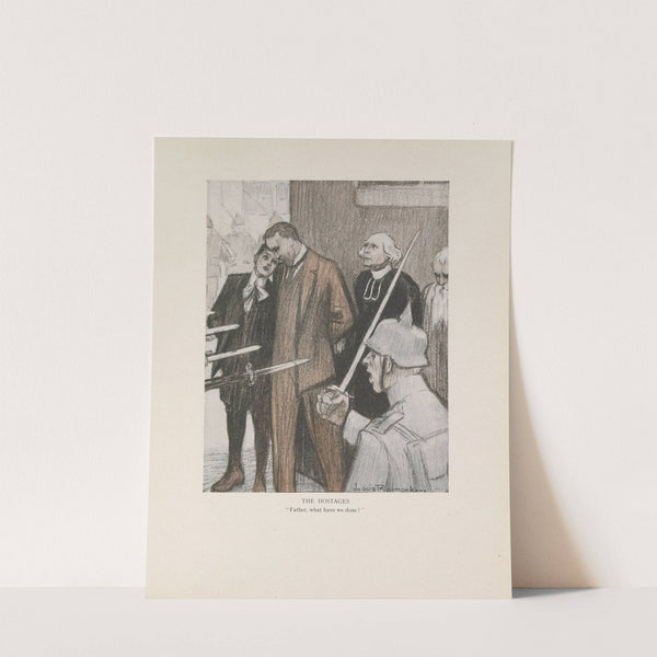 The Hostages (1916-1917) by Louis Raemaekers