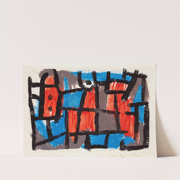 The Hour Before One Night by Paul Klee