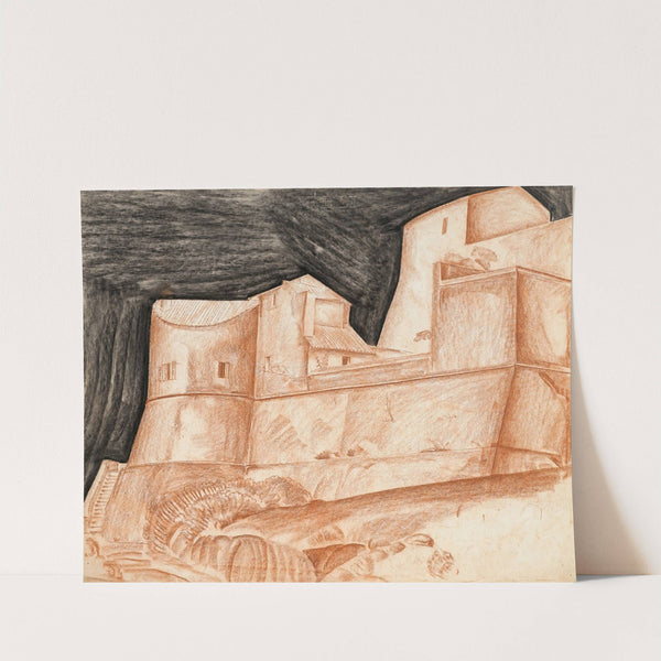 The House At Port-Cros by Alexandre Jacovleff