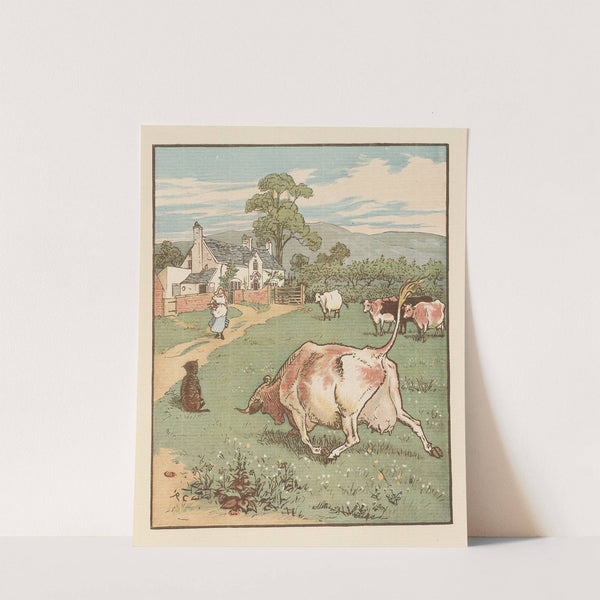 The House that Jack Built Pl.6 by Randolph Caldecott