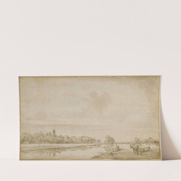 The House with the Little Tower Seen from the Northeast (1660) by Adriaen van de Velde