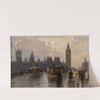 The Houses of Parliament from the Westminster Bridge by Alberto Pisa