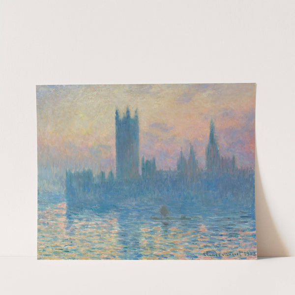 The Houses of Parliament, Sunset (1903) by Claude Monet