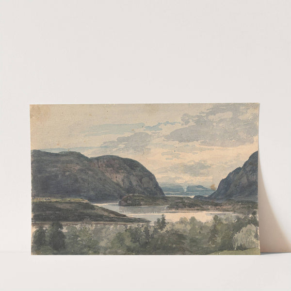 The Hudson From Phillips by Thomas Sully