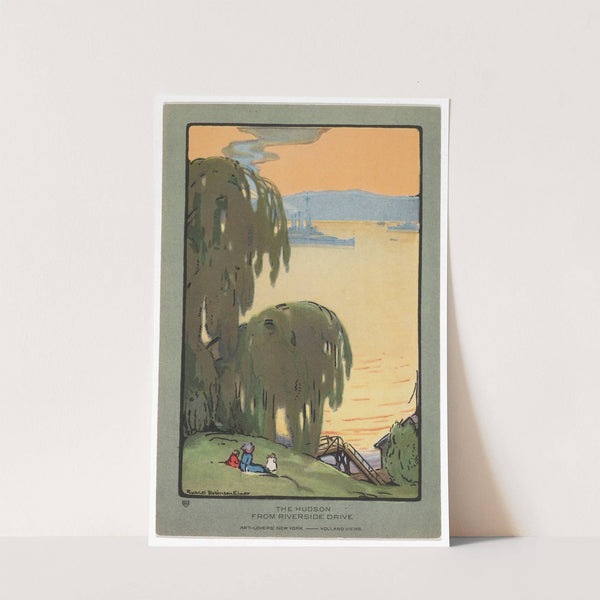 The Hudson from Riverside Drive by Rachael Robinson Elmer