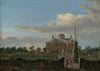 The Huis ten Bosch at The Hague and Its Formal Garden (View from the South)