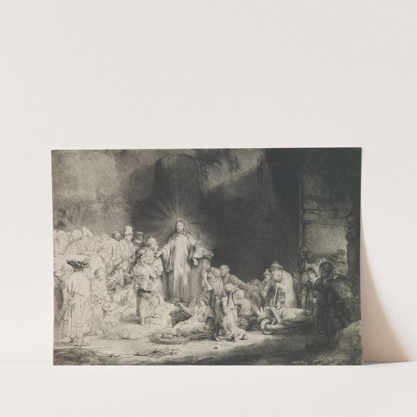 The Hundred Guilder Print by Rembrandt van Rijn