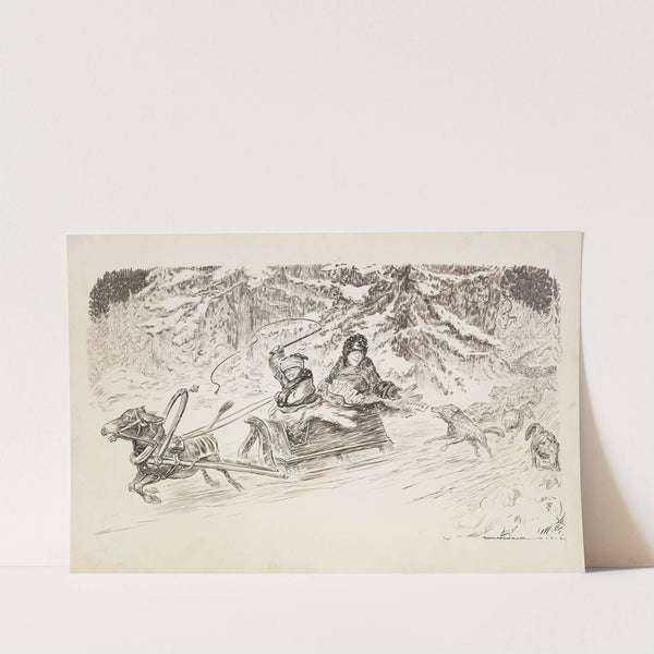 The hungry pack (1913) by William Henry Walker