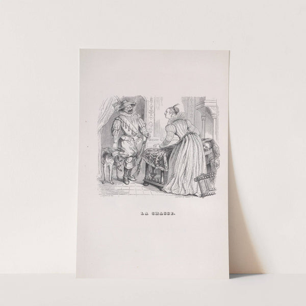 The Hunt by J. J. Grandville