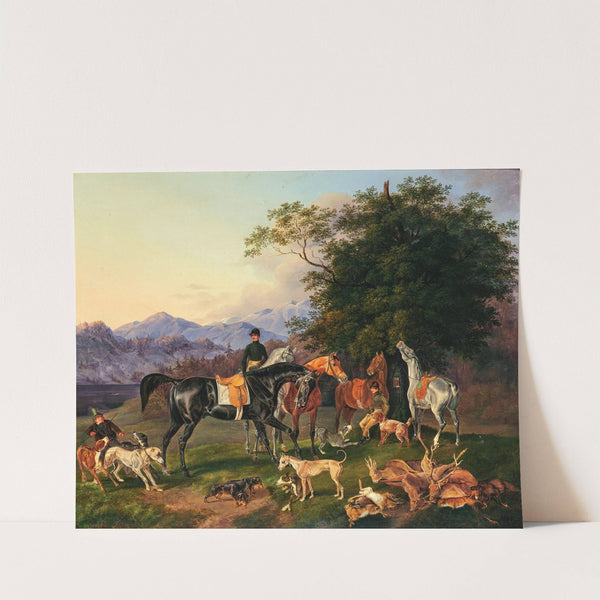 The Hunt (1910) by Otto Stotz