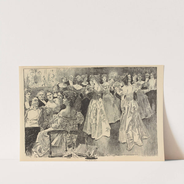 The hunt ball (1893-1900) by Charles Dana Gibson