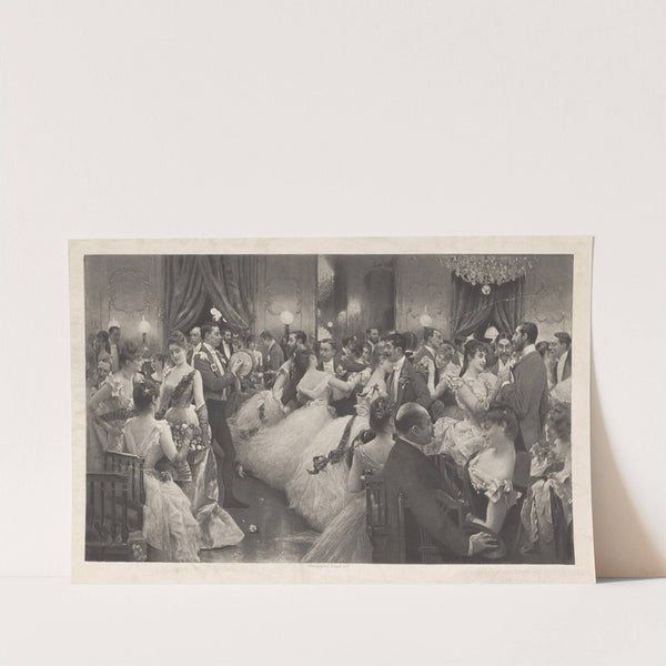 The hunt ball (1885) by Julius Leblanc Stewart