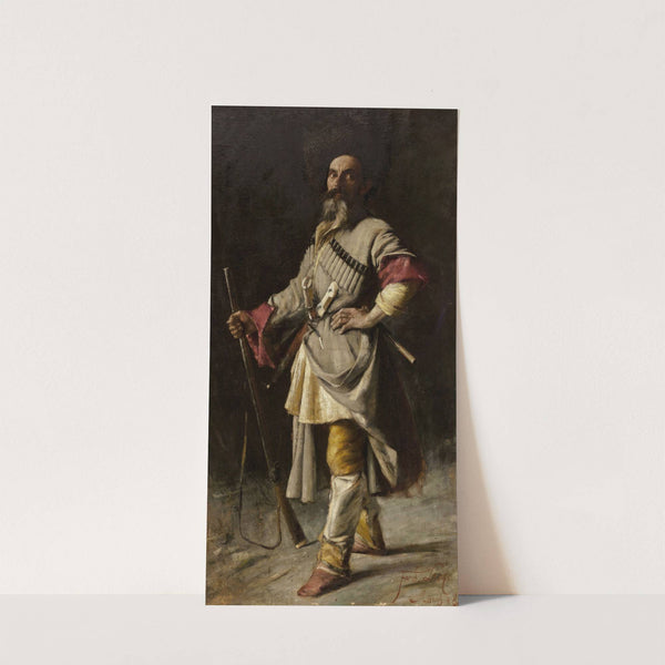 The hunter (1885) by Ferdinand Leeke