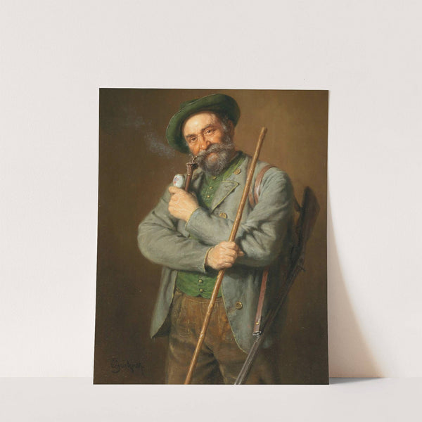 The Hunter by Eduard von Grützner