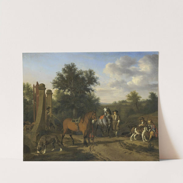 The Hunting Party by Esaias van de Velde