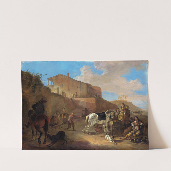 The hunting party by Dirk Stoop