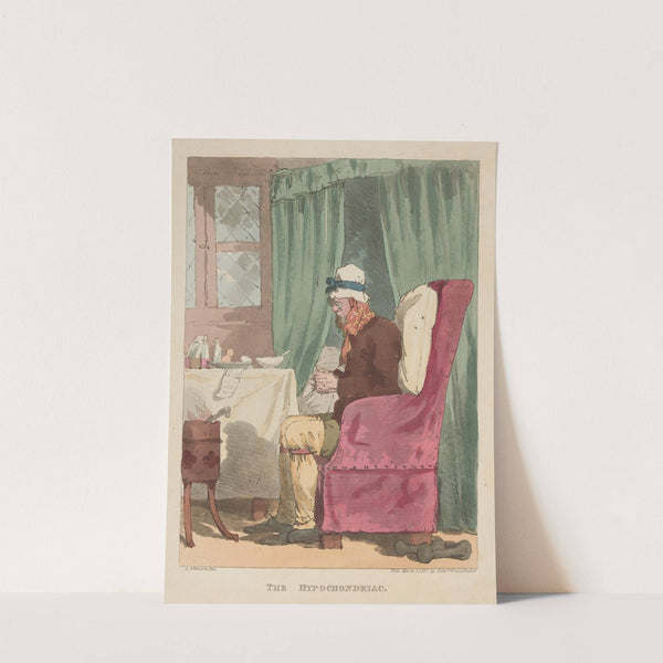 The hypochondriac (1819) by John Augustus Atkinson
