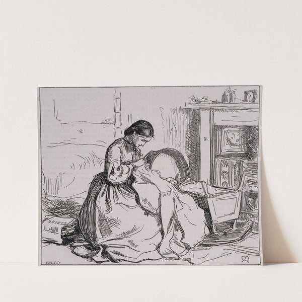 The Iceberg – The Seamstress by Sir John Everett Millais