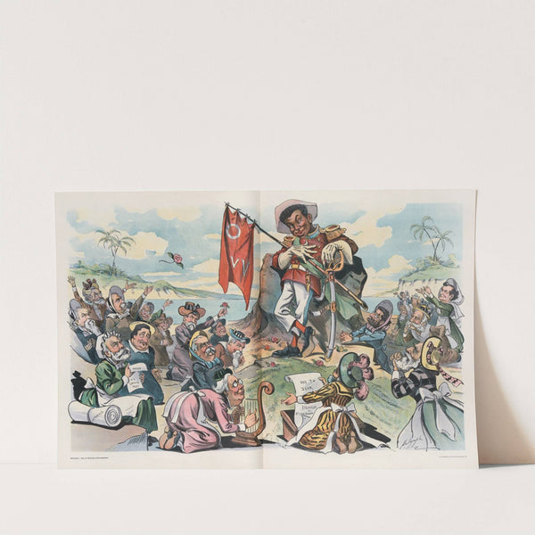 The idol of the aunties by Louis Dalrymple