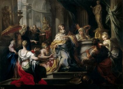 The Idolatry Of Solomon (1750)