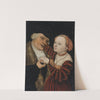 The Ill-Matched Lovers by Lucas Cranach the Younger