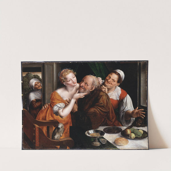 The Ill-matched Pair by Jan Massys