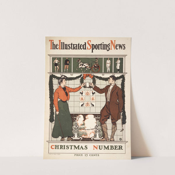 The Illustrated Sporting News. Christmas number by Edward Penfield