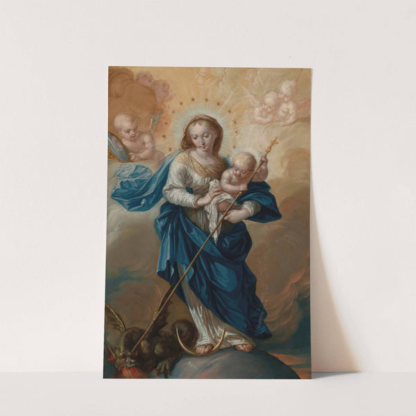 The Immaculate Conception by Franz Sebald Unterberger