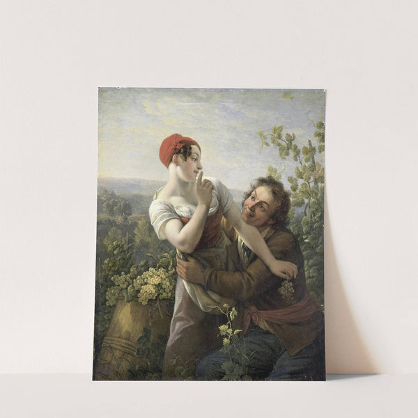 The Impassioned Grape Picker by Peter Paul Joseph Noël