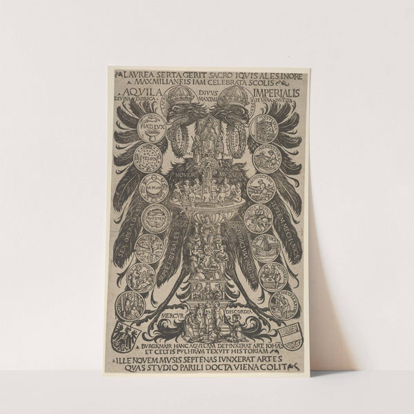 The Imperial Eagle (Aquila Imperialis) (1507) by Hans Burgkmair The Elder