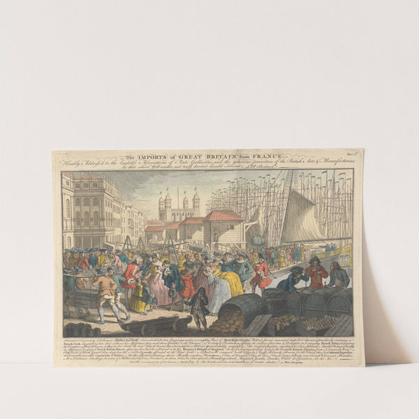 The Imports of Great Britain from France by Louis Philippe Boitard