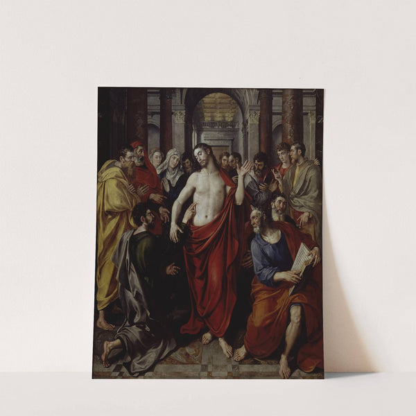 The Incredulity of Thomas by Maerten De Vos