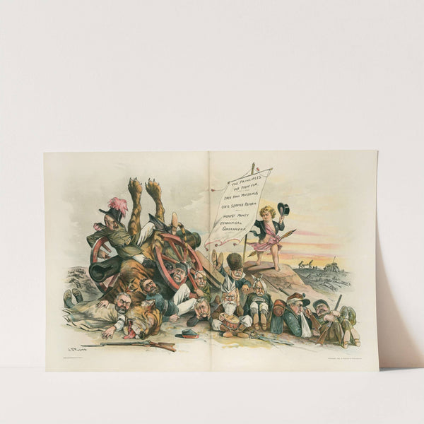 The independents fought nobly! by John Samuel Pughe