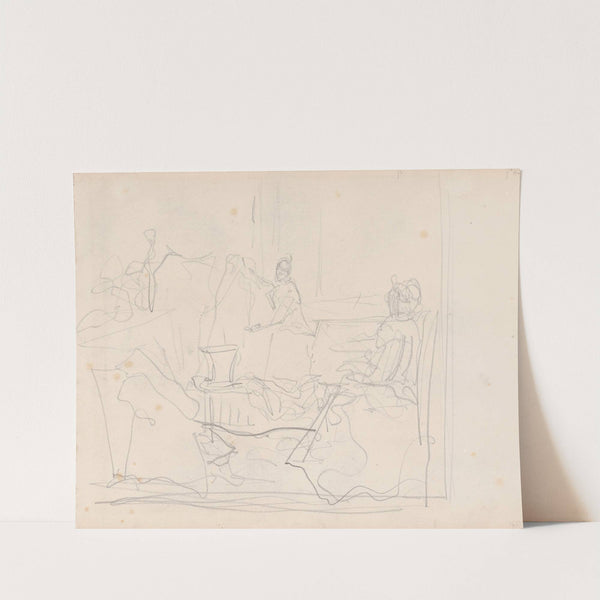 The Indian Scarf by Henri de Braekeleer