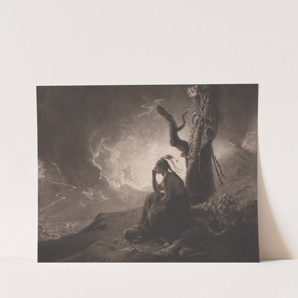 The Indian Widow (1789) by Joseph Wright of Derby