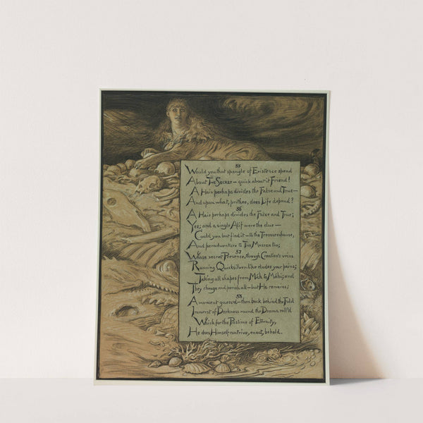 The Inevitable Fate (1883-1884) by Elihu Vedder