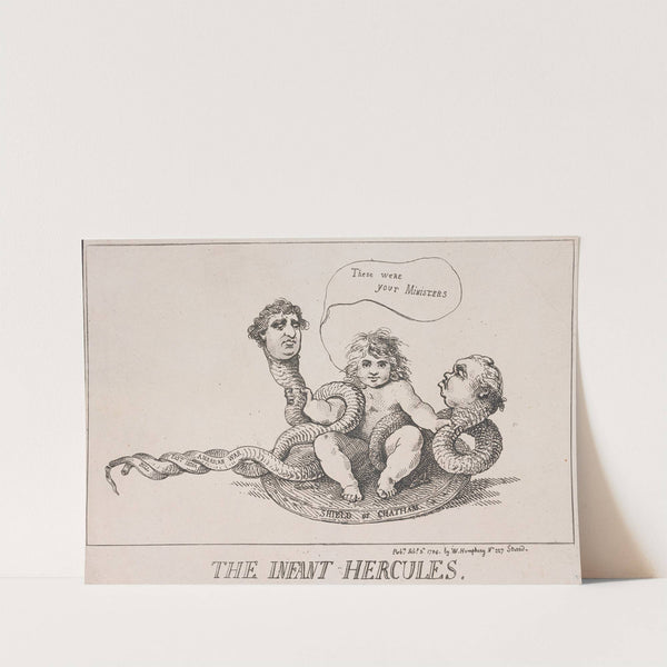 The infant Hercules (1784) by Thomas Rowlandson