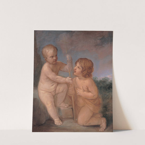 The Infant Jesus And St. John by Guido Reni