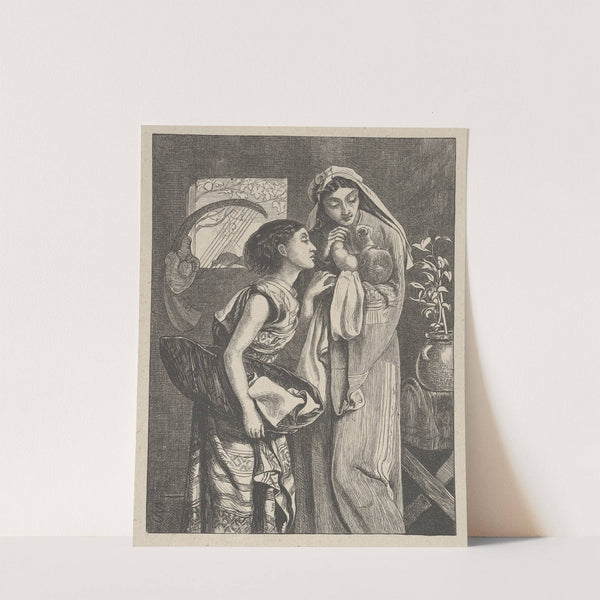 The Infant Moses (1863–81) by Simeon Solomon