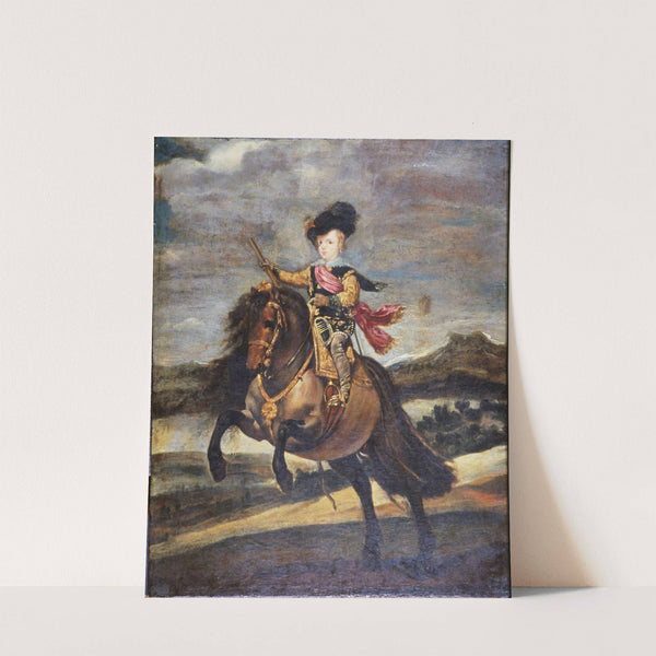 The Infante Baltasar Carlos on Horseback by Diego Velázquez