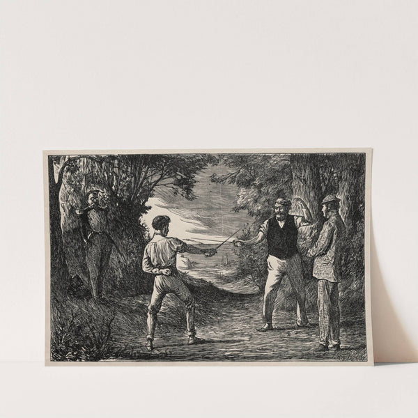 The Ingenuous Wobbler (1865) by George Du Maurier