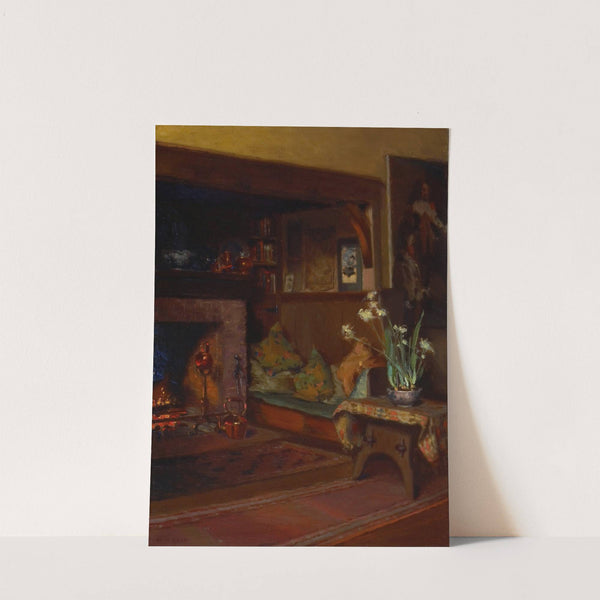 The Inglenook in My Studio (1905-1915) by Mary Hiester Reid