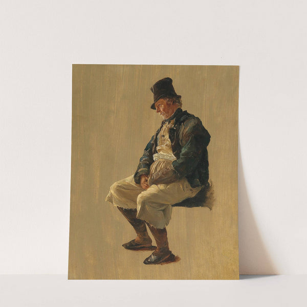 The Innkeeper From Miesenbach by Friedrich August Matthias Gauermann