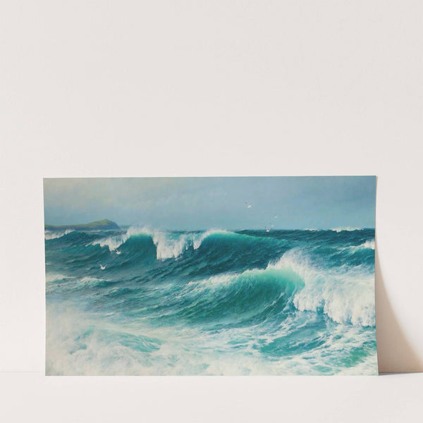 The Inrushing Tide (1895) by David James