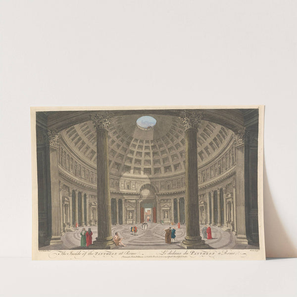 The Inside of the Pantheon at Rome by Thomas Bowles III